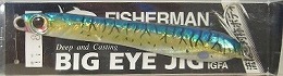 FISHERMAN　ビックアイジグ80g　11ブルー/イエローマッカレル